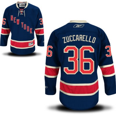 Mats Zuccarello New York Rangers #36 Third Big And Tall Jersey - Blue