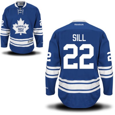 Zach Sill Toronto Maple Leafs #22 Alternate Big And Tall Jersey - Blue